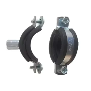 UTT61 Carbon Steel Rubber Insulated Flexible Pipe Clamp Firefighting Equipment Accessories for FM Certified Customizable Color