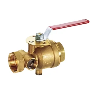 Ul Certificated 1/2″ 1 1/2″ 2″ Test Drain Valve 300psi Brass Test Drain Valve for Fire Protection Sprinkler System
