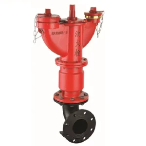 Underground 4 Inches Cast Iron Manual Plug Water Fire Hydrant Valve for Fire Fighting