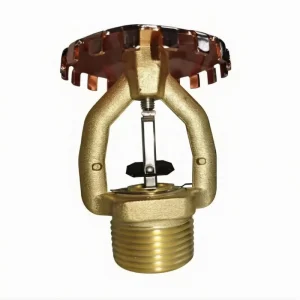 Upright ESFR Sprinkler Firefighting Equipment Accessory Brass Material DN25 Size Easy Installation for Airport Fire