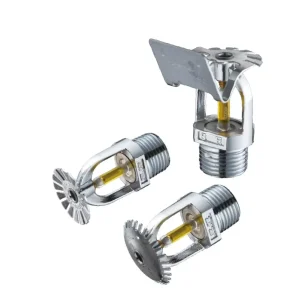 Upright Pendant Sidewall Fire Sprinklers Indoor System 79 Celsius Sprinkler Heads Flexible Features