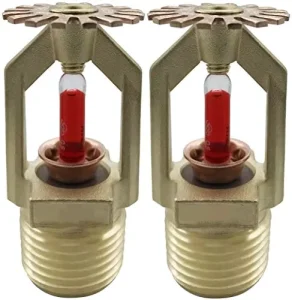 Upright Pendent Sidewall Stainless Steel Fire Sprinkler Glass Bulb Fusible Alloy Firefighting Equipment Accessories