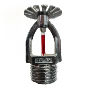 Upright Suspended Down-Spray Sprinkler Head for Firefighting Equipment Accessory System Pipes