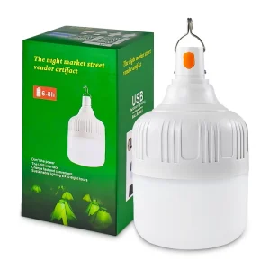 Usb Rechargeable Bulb Emergency Lights E27 B22 10W 20W 30W 40W 50W Portable Led Emergency Light for Suitable Home Camping