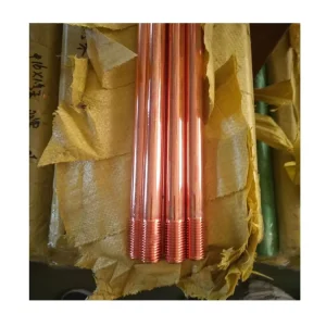 Varilla De Tierra De Copper Coated Steel Earth Rod Ground Rod Grounding Material Lightning Rod Electric Clamp Earthing System