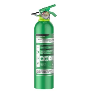 Vehicle and kitchen water based foam fire extinguishers compact and portable with 3C certification