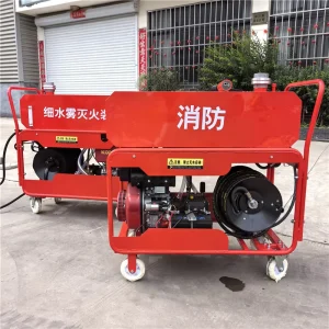 Vehicle mounted Water Mist Fire Fighting System with Engine Fully Hydraulic