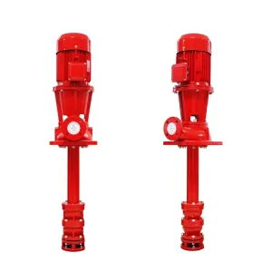 Vertical Long Shaft Fire Pump High Lift Large Flow Electric Hydraulic Axial Flow Deep Well Pump Hydrant Spray Submersible Pump