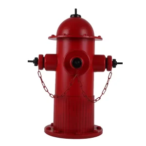 Vintage Creative Iron Fire Hydrant Model Handcrafted Floor Ornament for Studio Photography Prop