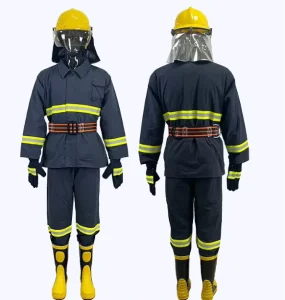 WIndproof Fire Emergency Rescue Work Clothes Firefighter Suit