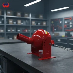 Wall Mounted ABC Wheeled Fire Extinguisher 30L Flexible Ultra-fine Dry Powder Industrial Safety Fire Fighting Equipment