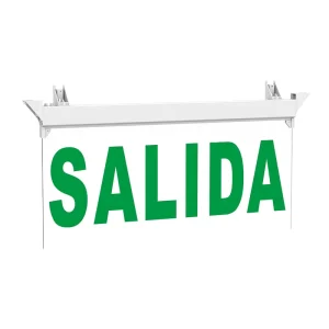 Wall Mounted SALIDA Fire Safety Evacuation Sign Lighting 3 Installation Methods Acrylic Led Emergency Exit Sign Light
