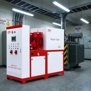 Water Mist Fire Suppression System for Diesel Generator Rooms Boiler Rooms Hydraulic Oil Warehouses