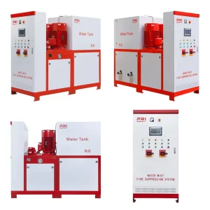 Water Mist Fire Suppression System for Industrial & Commercial Use Machinery Turbine Transformer