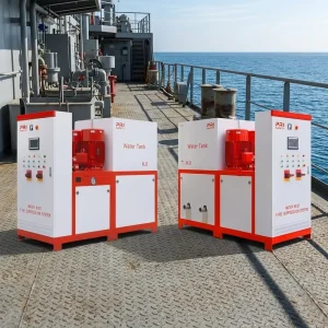 Water Mist Fire Suppression System for Marine Electric Room