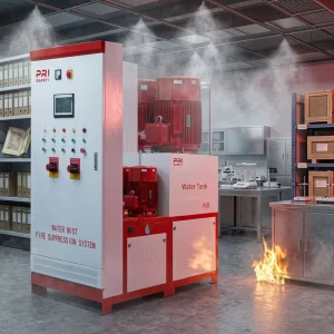 Water Mist Fire Suppression System for Rare Document Repositories Precision Instrument Labs Cultural Relic Storage Rooms