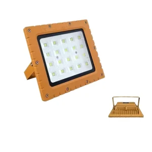 Waterproof IP66 E27 Base Emergency Heat Resistant Explosion Proof Lamps Industrial LED Flood Lights Aluminum Alloy 6000-6500K