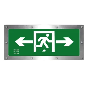 Waterproof IP66 Emergency Evacuation Indicator Light with Remote Control 3-Hour Emergency Time for Traffic Warning and Control