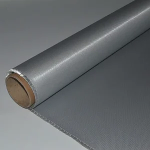 Waterproof PU Flame Resistant Industrial Fire Retardant Fireproof Pu Fiberglass Cloth for Fire Smoke Curtain