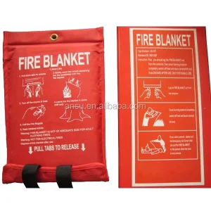 Welding Fire Blanket EN1869 Fiberglass Fire Blanket 1m 1.2m 1.5m 1.8m 2m