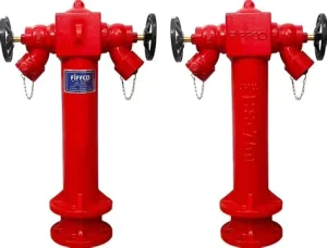 Wet Barrel Pillar Fire Hydrant for Fire Fighting