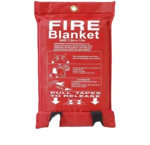 White 0.45mm Thick Home Fire Proof Size Customization Safety Emergency Fire Registant Fire Blanket