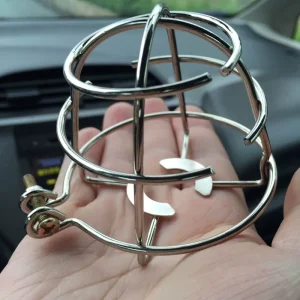 White Fire Sprinkler Head Guard Cover for Both 1/2″ & 3/4″ Fire Head for Protecting Flush Mount & Side Wall & Pendent Head Semi