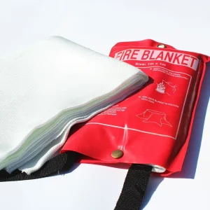 White Home Fire Proof Size Customization Safety Emergency Fire Suppression Blanket