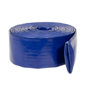 White Single Jacket Fire Fighting Hose Synthetic Rubber Lining 19-400mm Diameter 0.8-2.5Mpa Firefighting Equipment Accessory