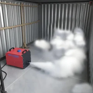 White Smoke Machine for Fire Drill Exercises and Fire Escape Emergency Props Firefighting Equipment Accessory