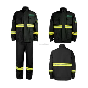 Wildland Forest Fire Suit Gear Nomex Aramid Fireman Uniforms Fire Fighting Costume Firefighting Clothing Flame Retardant