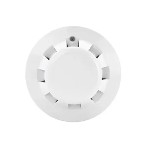 Wired Conventional Smoke Detector Compatible with Addressable Fire Alarm Control Panel