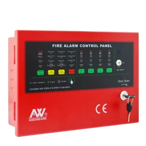 Wireless 4 Zone Conventional Fire Alarm Control Panel LoRa Wireless Connection