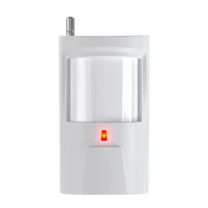Wireless 433MHz External Antenna Support AAA Battery PIR Motion Sensor Indoor Work with Security Alarm System