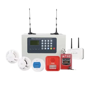 Wireless Addressable Fire Alarm System Control Panel Product Type Alarm Systems