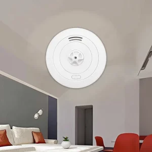 Wireless Addressable Heat Detector for Home Security System Fire Alarm System Heat Detector with Battery