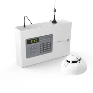 Wireless Fire Alarm System Addressable Fire Alarm Control Panel Can Connect 128 Wireless Terminals