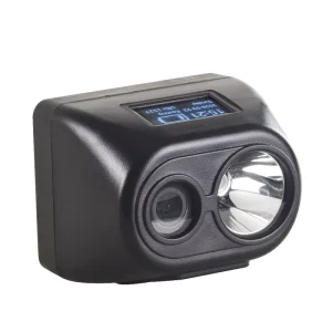 Wireless Rechargeable IP65 Waterproof Portable LED Headlamp with Built in Camera for Emergency Use and Bright Display Camping and Hiking
