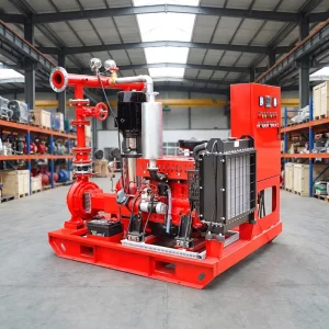 XBC Electric Transfer Automatic Fire Fighting Booster Pump Station Hydrant with Diesel Engine Power Source