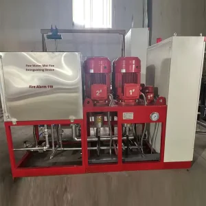 XSWBG112/14XLC High Pressure Fine Water Mist Fire Extinguishing System Open Type Pump Set with Alarm Horn