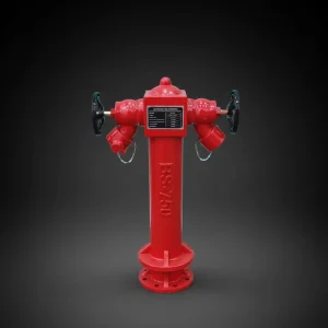 XingLong BS750 British Ductile Cast Iron Hydrants Red Powder Coated 800mm Customizable for Fire Protection Above Ground