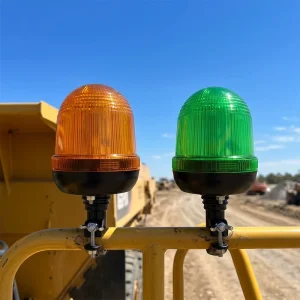 Yellow Red Blue Traffic Emergency Vehicle Light