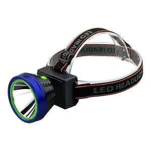 YesFire Strong LED Head Mounted Flashlight Super Bright Adjustable Waterproof IP54 Rated 100 199M Range Long Runtime Outdoor