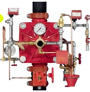 ZSFM 1.6 Electric Start Fire Shower Valve Set with DV 5A Diaphragm Accessory Essential Equipment for Firefighting