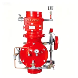 ZSFZ200 Pre action Alarm Valve Group Grooved Type UL FM Approved Fire Sprinkler System Component