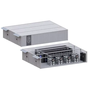 ZTMM Factory Direct Custom Made 120kw Big Data Network Hub Performance Integrated 40ft Containerized Room