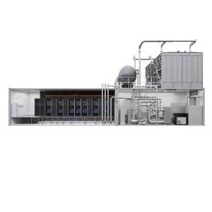 ZTMM Integrated Liquid Cooling Containerized Data Center with Fire Suppression DCIM