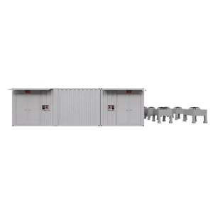 ZTMM Robust Heavy Duty Metal 40ft Enclosure Server Farm Central Monitoring Hardware Platform Flexible Base
