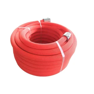 ZYfire TPU Lined Semi-Rigid Hose with Nozzle for Firefighting Equipment Accessories for Fire Hose Reel Cabinet