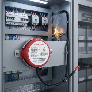 Zero Maintenance Portable Aerosol Fire Extinguisher for Class B Fires 6 Year Protection Period Stainless Steel Construction